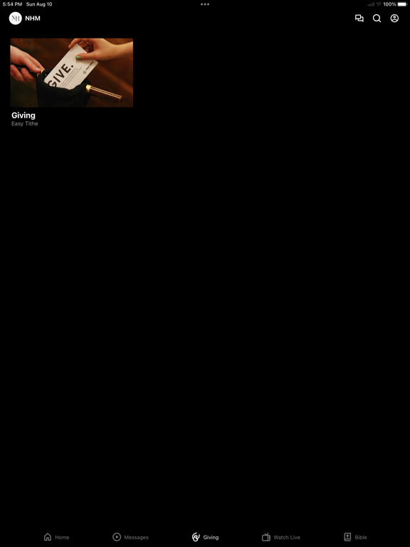 New Hope Muskogee iPad screenshot 3 - Education app