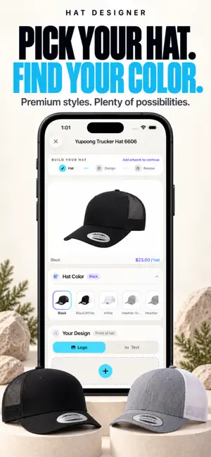 Hat Designer - Custom Hats screenshot 2