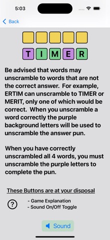 Jumble Pun Fun Screenshot 3 of 3