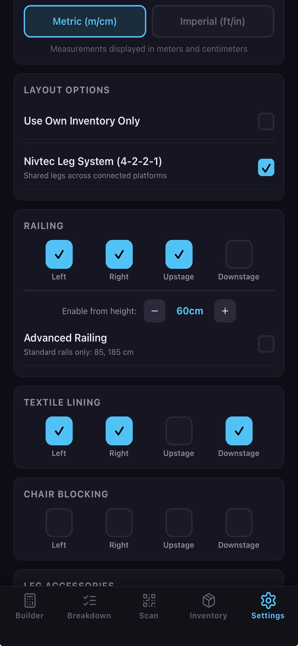 Stage Builder X screenshot 4