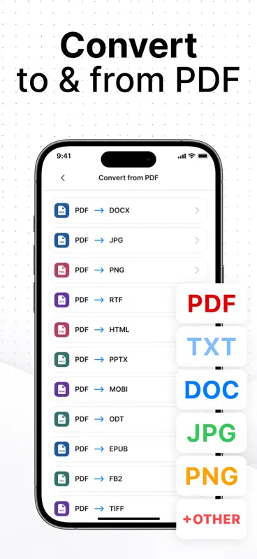 PDF Converter: Reader & Editor screenshot 3 of 6