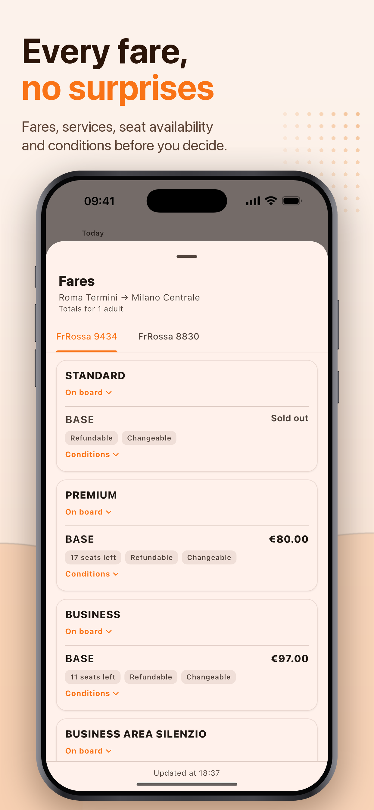 Treno Facile - Orari Treni screenshot 7