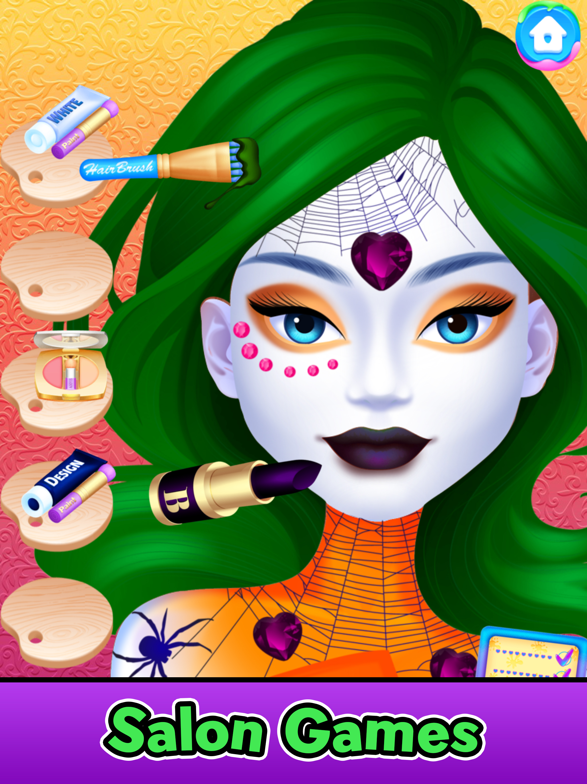 Halloween Face Paint Spa Party screenshot 14