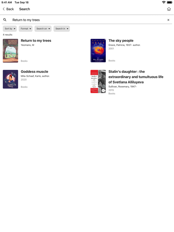 Screenshot #5 pour Libraries Tararua