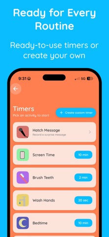 Animal Timer: Kids Routine Screenshot 5 of 6