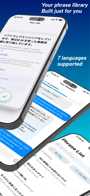PHRAZE AI - Japanese & Korean screenshot 2