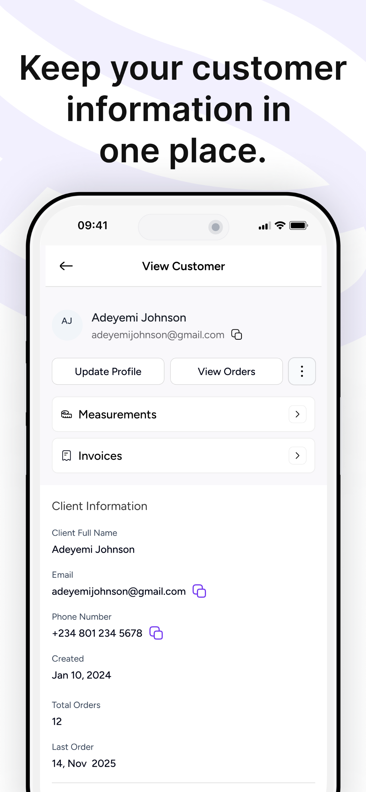 Tailors Log screenshot 4