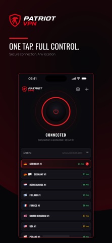 Patriot VPN screenshot 1
