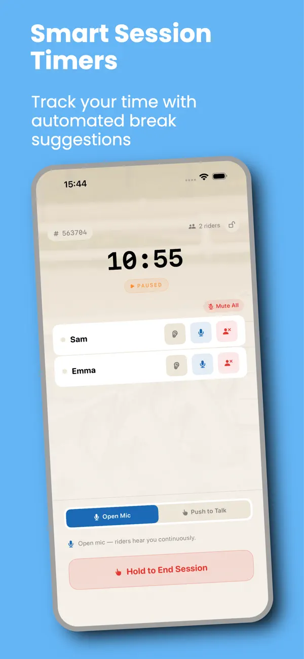 Screenshot #3 pour ArenAudio: Equestrian Intercom