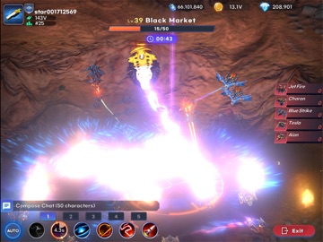 Darkstar: Idle RPG iPad screenshot