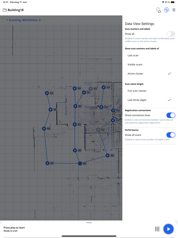 FARO Stream iPad screenshot 4 - Productivity app