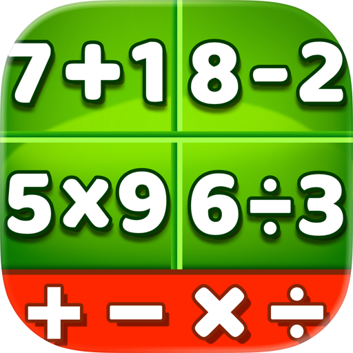 Math Games - Learn + - x ÷