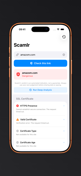 Scamlr Screenshot 5 of 5