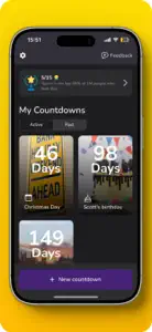 Holiday Countdowns screenshot #4 for iPhone