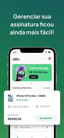 Allu: Assine essa ideia screenshot