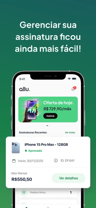Allu: Assine essa ideia screenshot 1 of 4