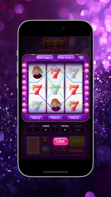 Lucky777: Slot Machine!