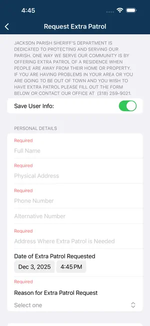 Jackson Parish Sheriff, LA screenshot 3
