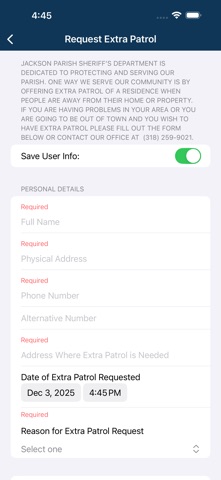 Jackson Parish Sheriff, LA Screenshot 3 of 3
