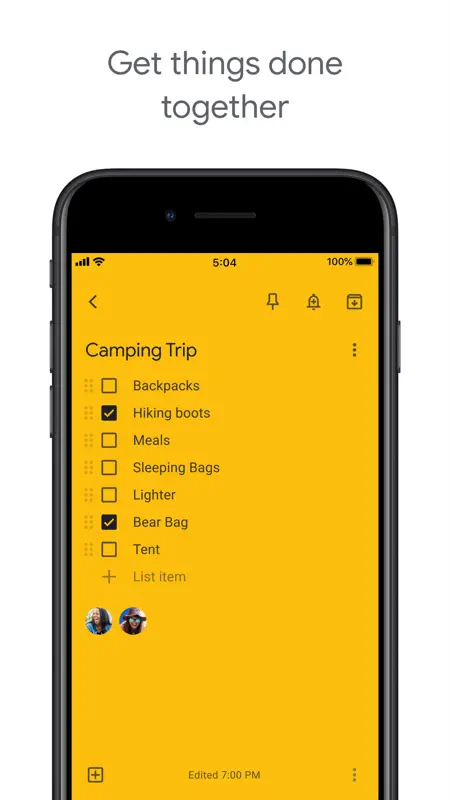 Google Keep - Notes and lists screenshot 2 of 7