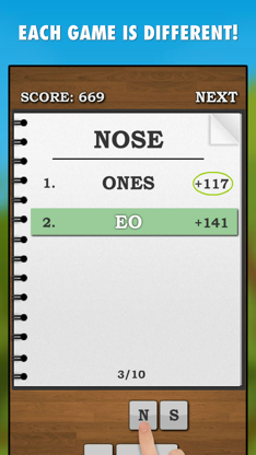 Anagrams Guessing Game screenshot 3