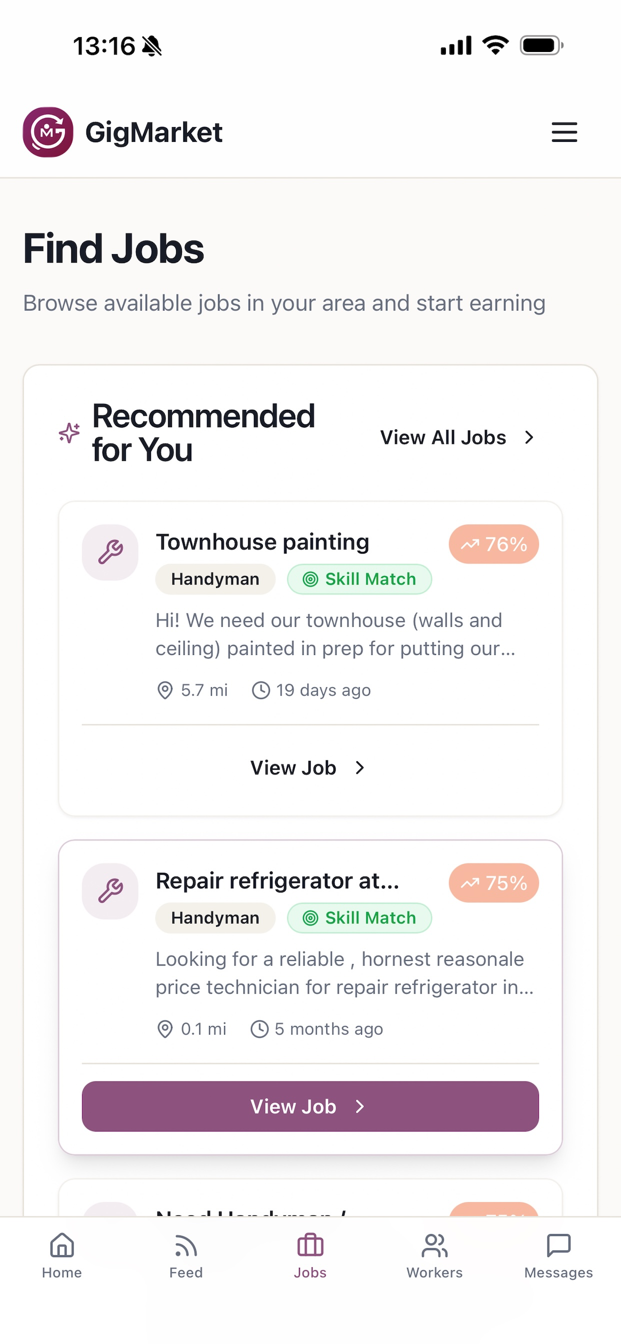 GigMarket screenshot 8
