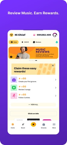 GrooveUP screenshot