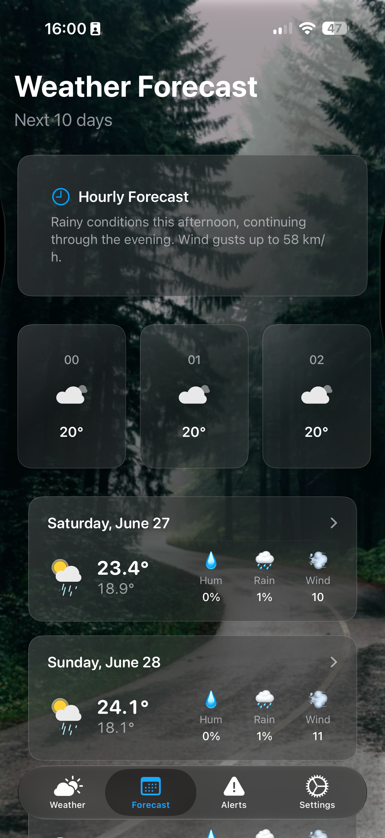 SaxWeather screenshot 3