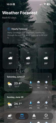 SaxWeather screenshot