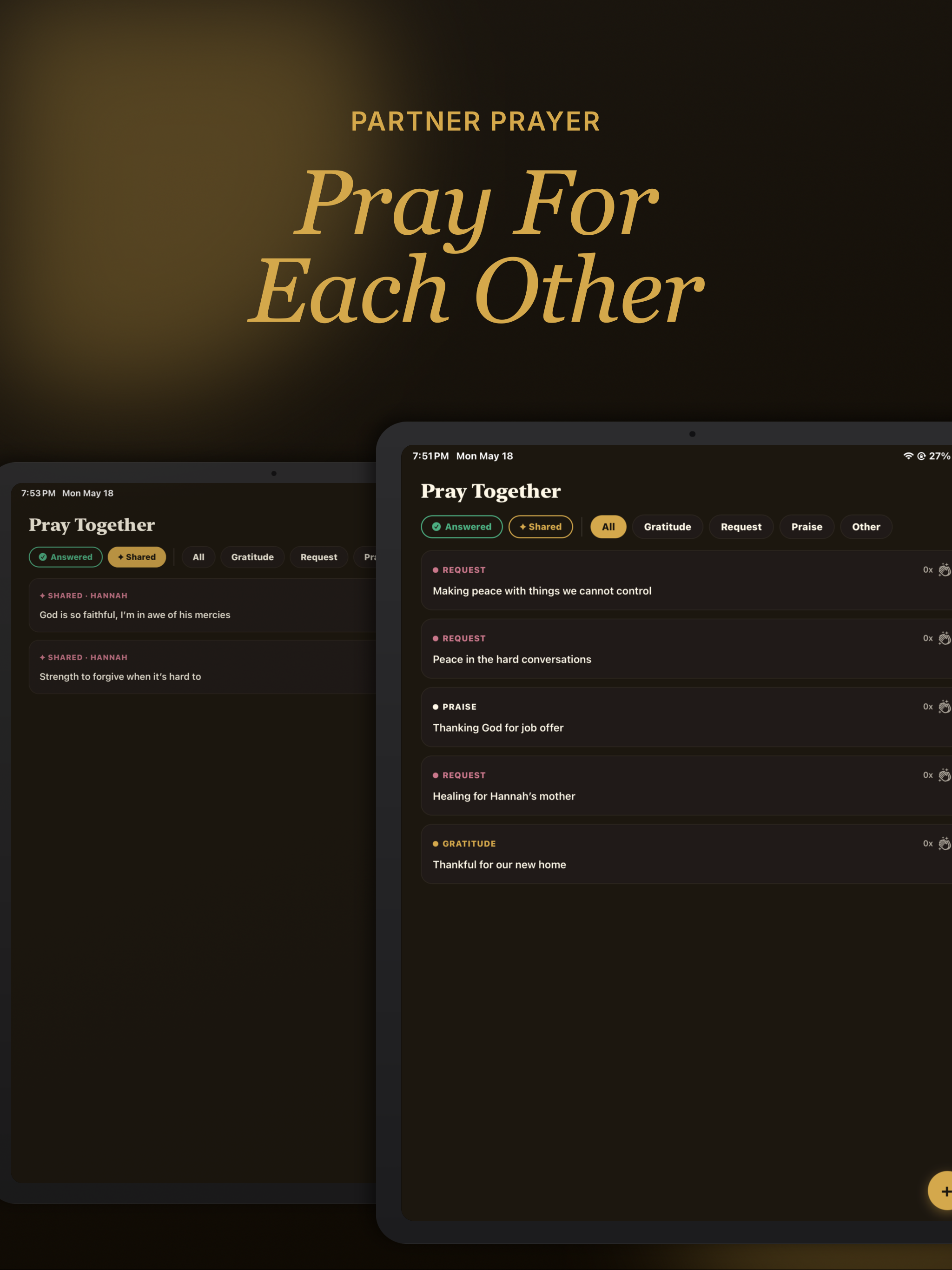 Threefold: Couples Prayer