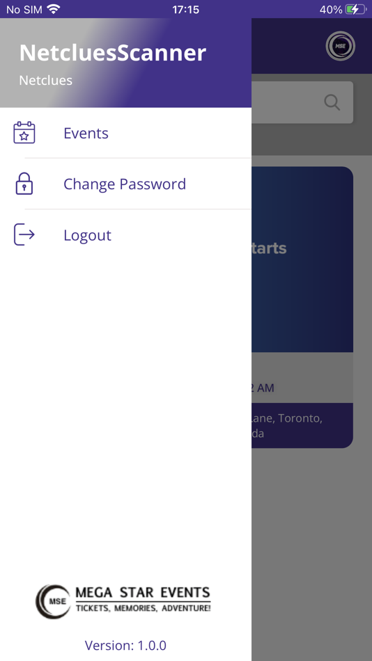 #4. Mega Star Events - Scanner (iOS) By: Netclues Inc