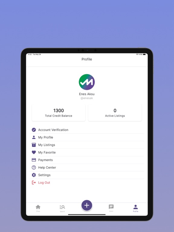 Milkiile iPad screenshot 1 - Shopping app