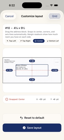 Posthaste: PWE Envelope Print Screenshot 6 of 8