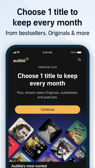 Screenshot 3 of Audible: Audio Entertainment App
