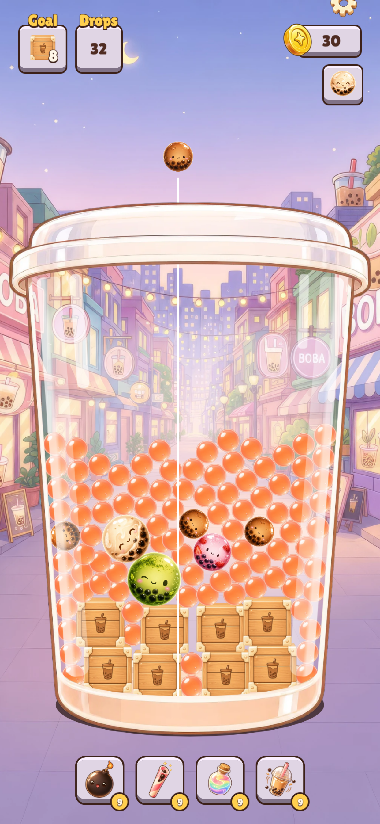 Boba Tea Merge Game screenshot 4