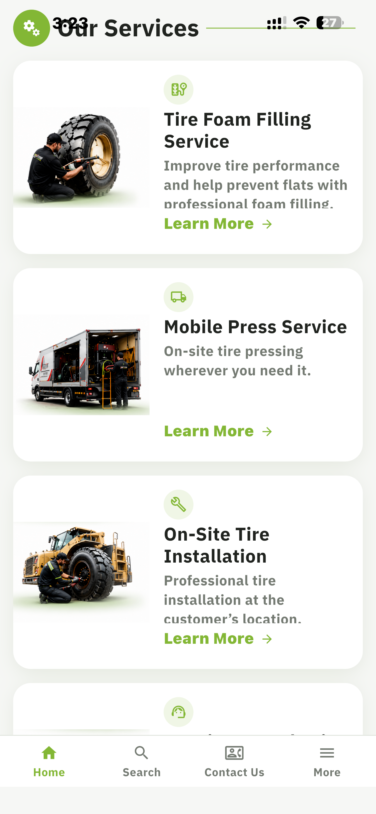 First Tire screenshot 6