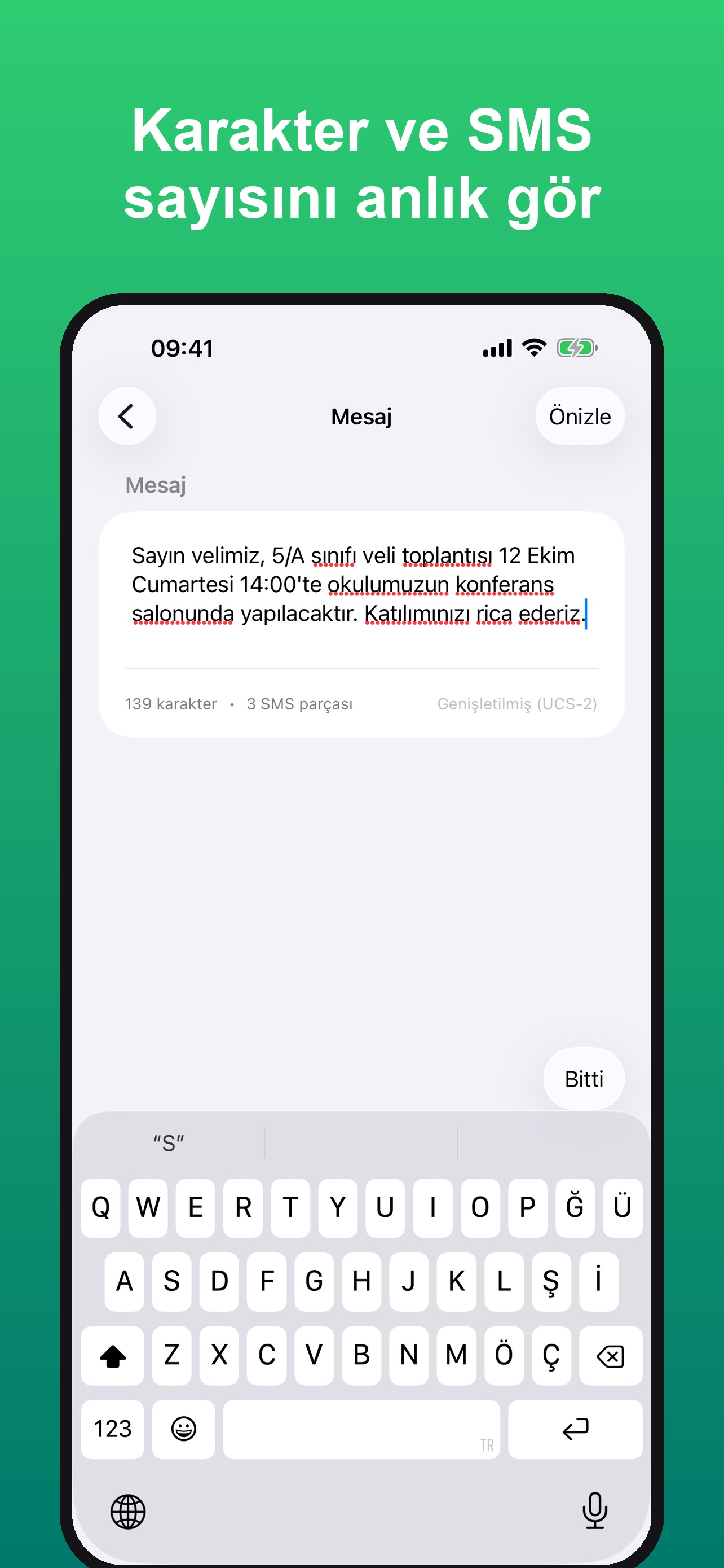 Screenshot 3 of Toplu SMS Gönder: Grup Mesajı