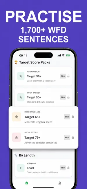 PTE Flow: WFD Practice screenshot 4