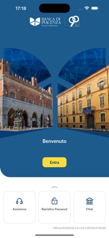 Banca di Piacenza app screenshot