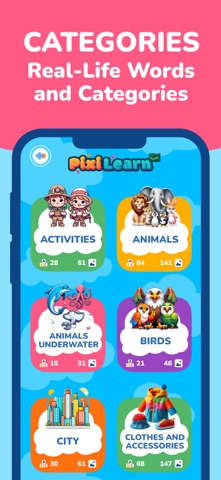 PixiLearn - Arabic FlashCards Screenshot 5 of 9