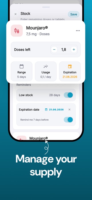Peptly - Peptide Tracker Screenshot 5 of 8