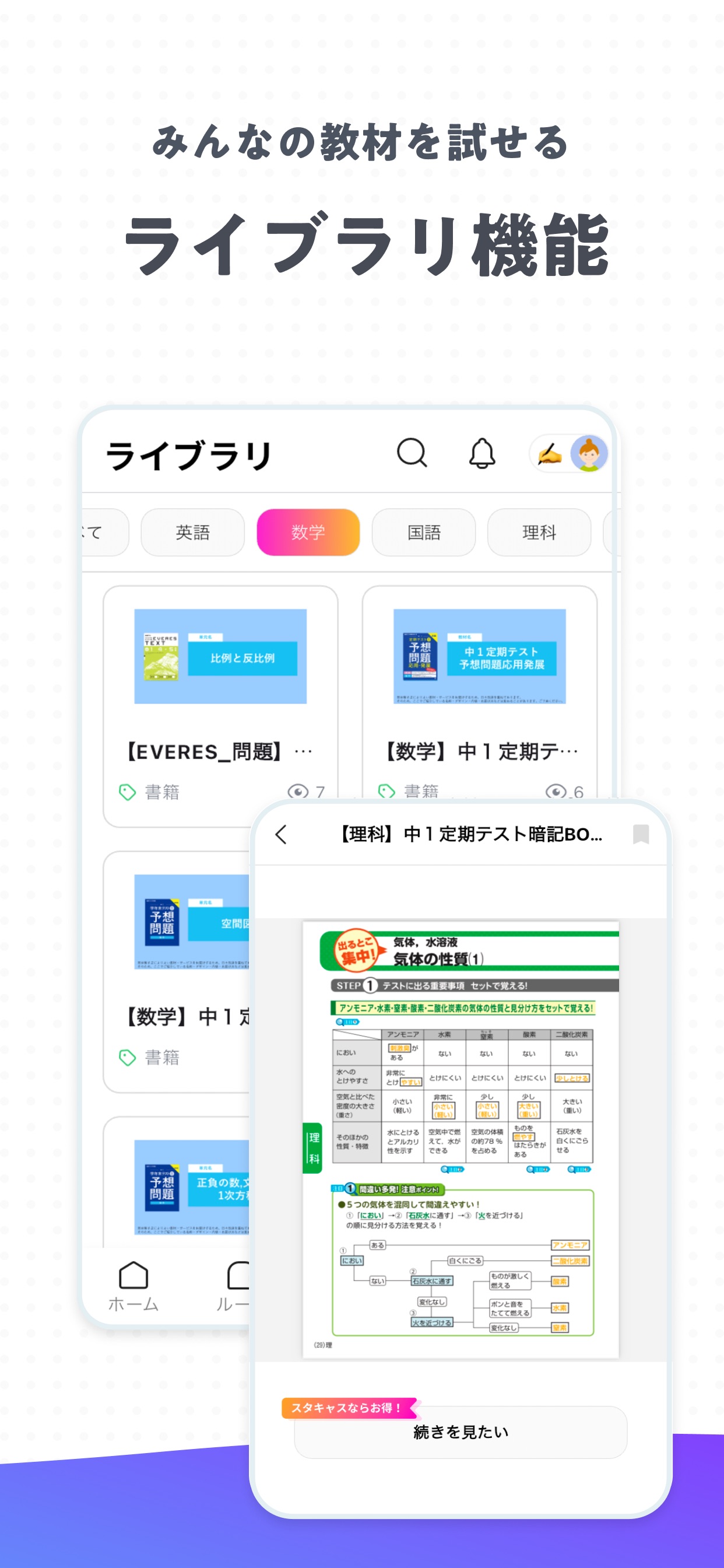 ライブラリ機能