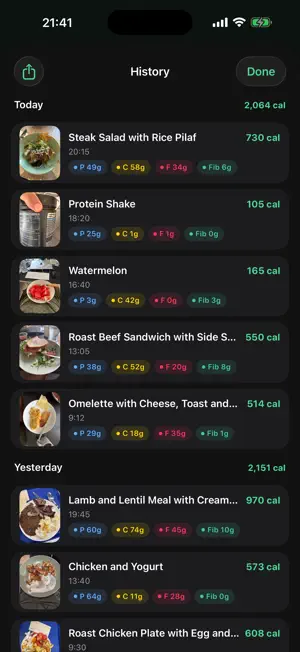 Kalculate - AI Calorie Counter screenshot 3