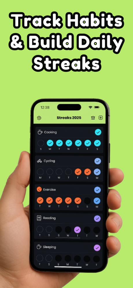 Streaks 2026 - Habit Tracker screenshot 1