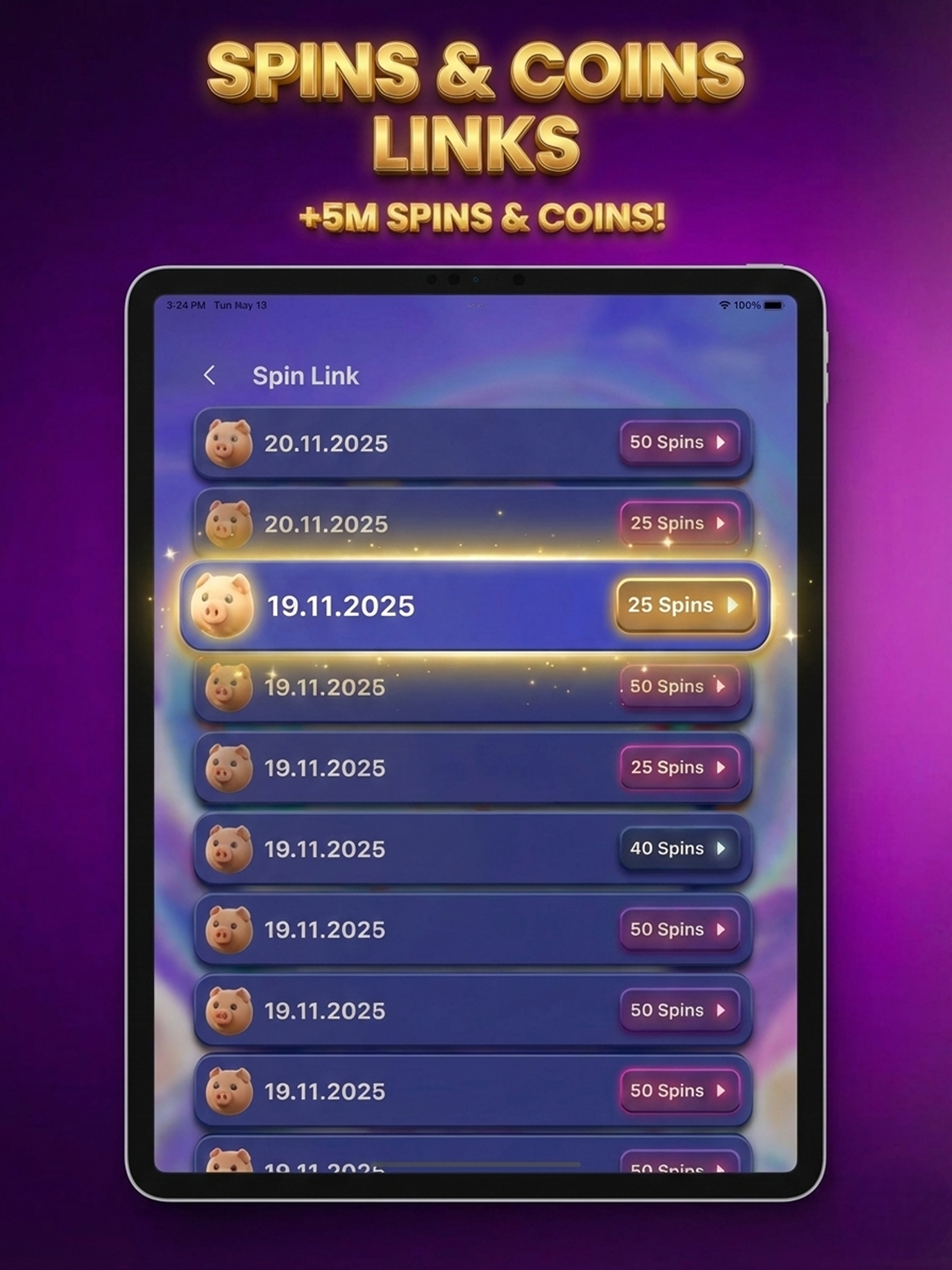 Spin Master : Daily Spins 2026 screenshot 9