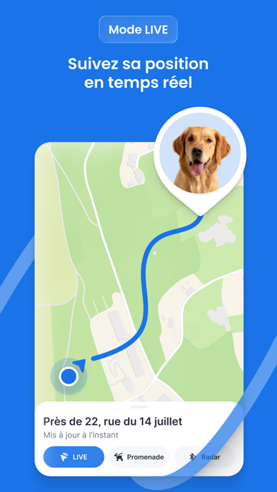 Screenshot #2 pour Tractive - GPS chiens et chats