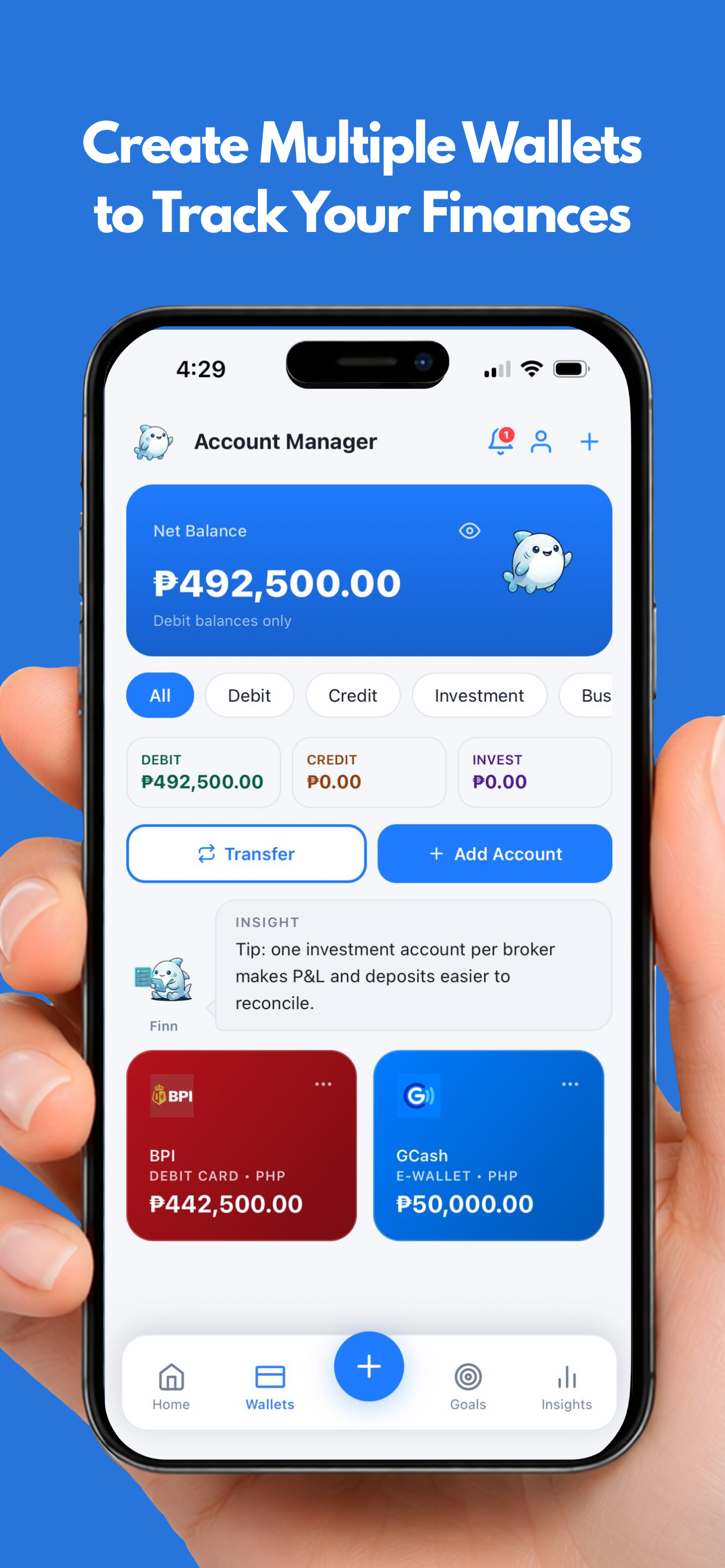 Finsharc - Finance Tracker
