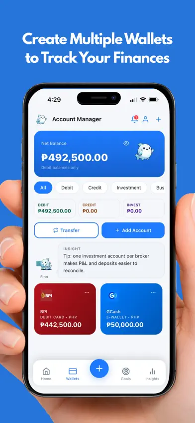 Finsharc - Finance Tracker screenshot 1