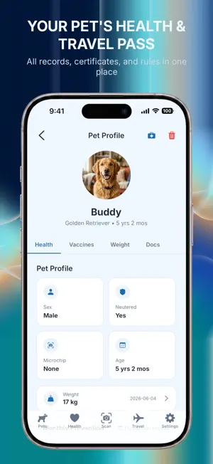 Pawsport: Pet Health & Vaccine screenshot 1