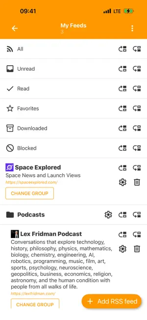 RSS Reader Offline | Podcast screenshot 4